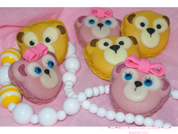 凡妮莎南歐花園餐廳:【食記】oO。新竹 凡妮莎南歐花園餐廳 達菲熊(Duffy)馬卡龍 日本最火紅的人手一隻達菲熊竟然做成馬卡龍啦!超可愛捨不得吃~。o○。