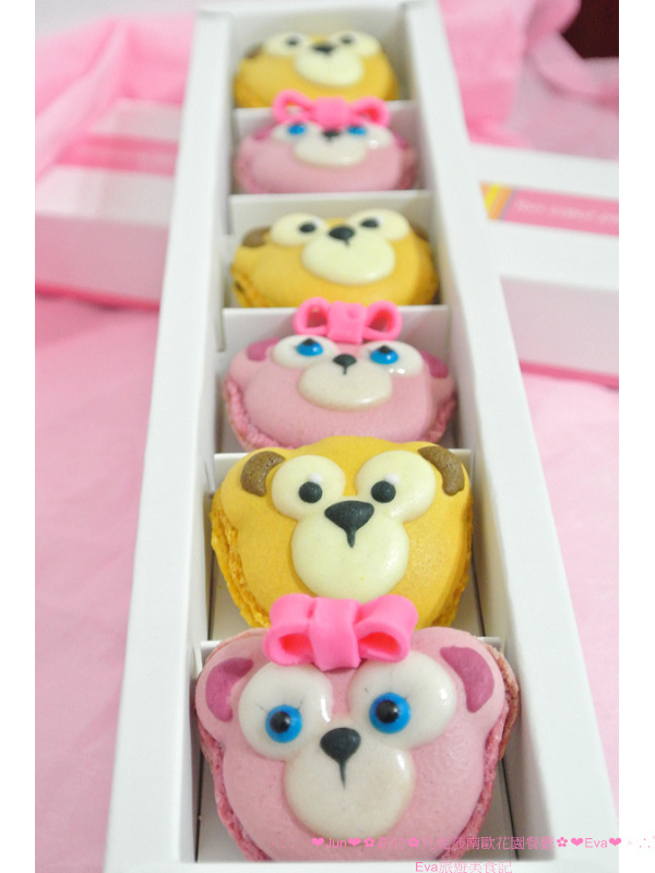 凡妮莎南歐花園餐廳:【食記】oO。新竹 凡妮莎南歐花園餐廳 達菲熊(Duffy)馬卡龍 日本最火紅的人手一隻達菲熊竟然做成馬卡龍啦!超可愛捨不得吃~。o○。