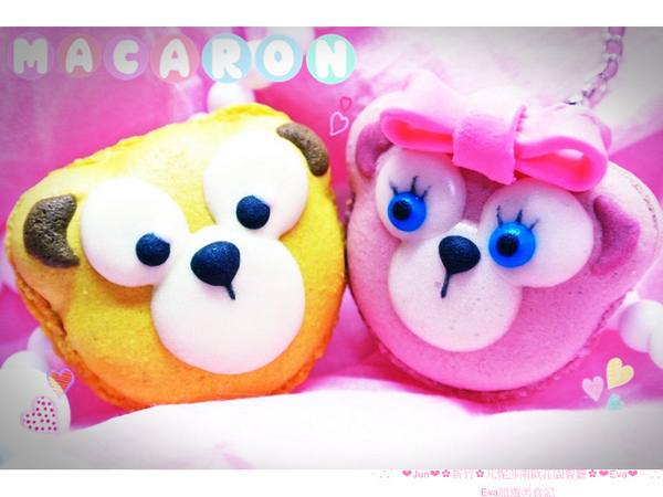凡妮莎南歐花園餐廳:【食記】oO。新竹 凡妮莎南歐花園餐廳 達菲熊(Duffy)馬卡龍 日本最火紅的人手一隻達菲熊竟然做成馬卡龍啦!超可愛捨不得吃~。o○。