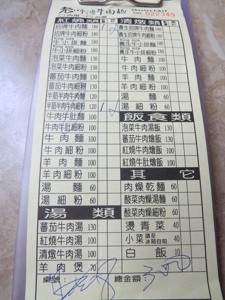 老師傅牛肉麵:年青師傅料理的【中原/老師傅牛肉麵】