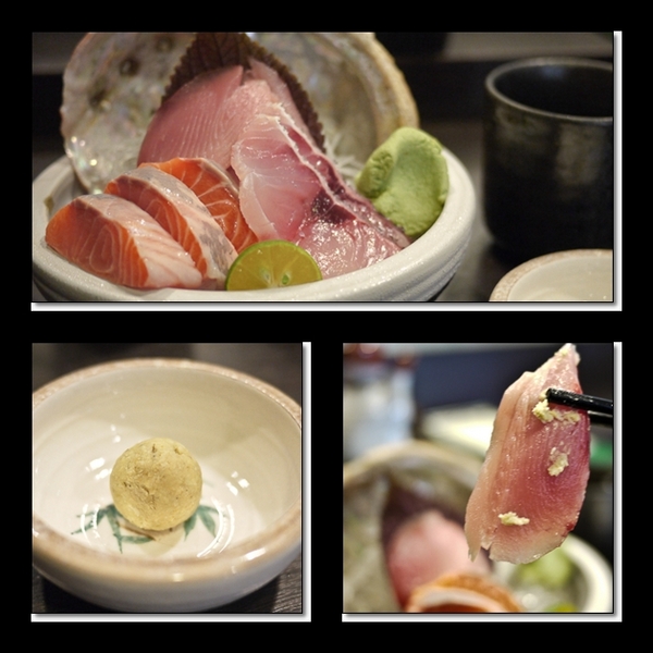 松風日本料理(原明石日本料理)：桃園市桃園區 [松風日本料理] 夏天要吃生魚片，必點超值豬排丼套餐．豬排丼/生魚片/日本料理/日式料理