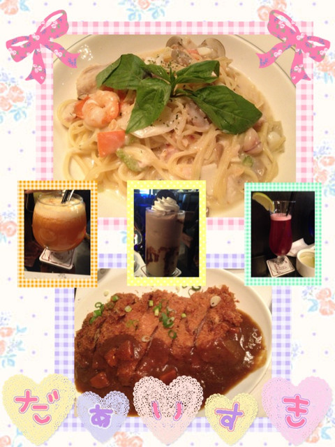 上Cafe：【食記】oO。。桃園　上咖啡　可愛又好吃的繽紛花儿鬆餅，奶油上的是果醬喲！大家吃過嘛？！。o○。