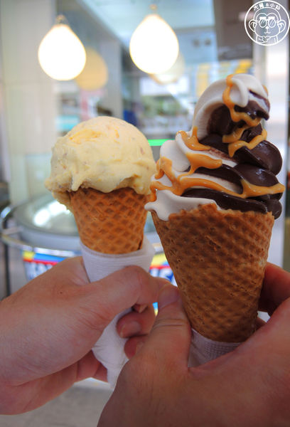 張豐盛商行：呷飽祙【桃園中壢･張豐盛商行】除了8選2還多了義式冰淇淋