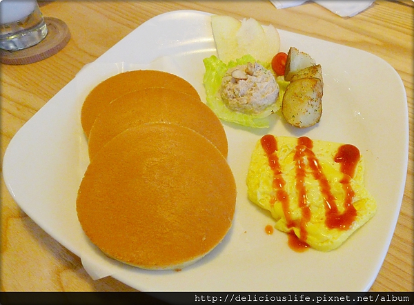 鮪魚蘋果煎餅150