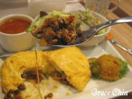 李歐愛高妹:李歐愛高妹~漢堡&歐姆蛋