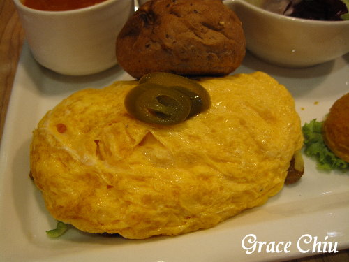 李歐愛高妹:李歐愛高妹~漢堡&歐姆蛋