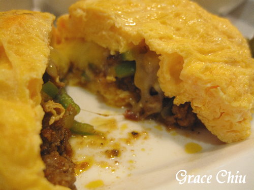 李歐愛高妹:李歐愛高妹~漢堡&歐姆蛋