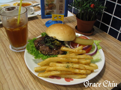 李歐愛高妹:李歐愛高妹~漢堡&歐姆蛋