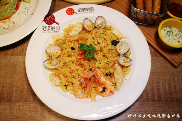 哈波尼司義麵坊Happiness Pasta:三重義式餐廳『哈波尼司義麵坊』聚餐/義大利麵/價格平實/捷運三重站