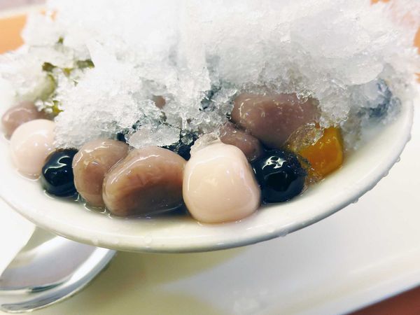 【三重豆花店】傳統集美三色布丁豆花-黑黃白三色豆花