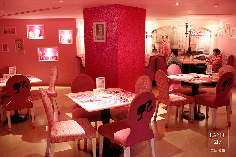 Banbi217 美食旅遊: Barbie Cafe 芭比餐廳 粉紅主題餐廳 (台北東區,捷運忠孝敦化站,捷運忠孝復興站,下午茶)[邀約]
