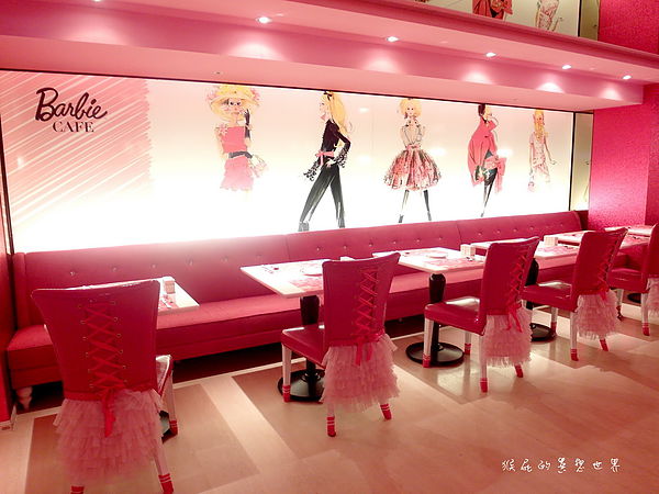 Barbie Cafe：【台北東區】女孩們的夢幻天堂！Barbie Cafe芭比咖啡！(邀約)
