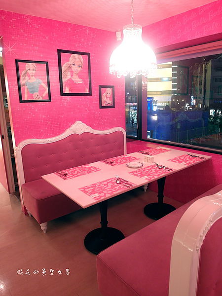 Barbie Cafe：【台北東區】女孩們的夢幻天堂！Barbie Cafe芭比咖啡！(邀約)