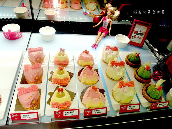 Barbie Cafe：【台北東區】女孩們的夢幻天堂！Barbie Cafe芭比咖啡！(邀約)
