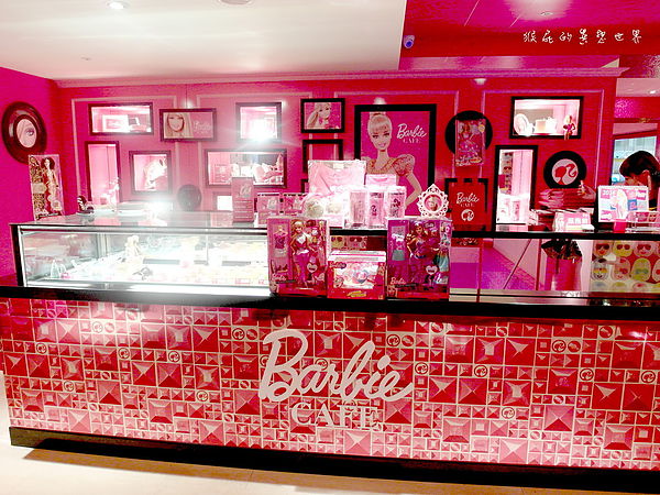 Barbie Cafe：【台北東區】女孩們的夢幻天堂！Barbie Cafe芭比咖啡！(邀約)