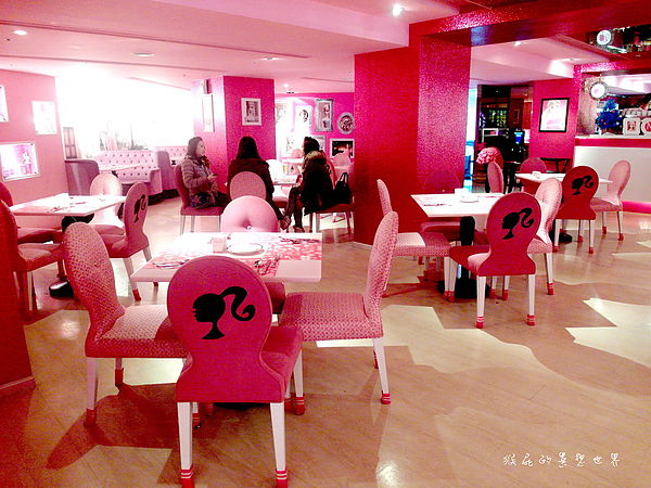 Barbie Cafe：【台北東區】女孩們的夢幻天堂！Barbie Cafe芭比咖啡！(邀約)
