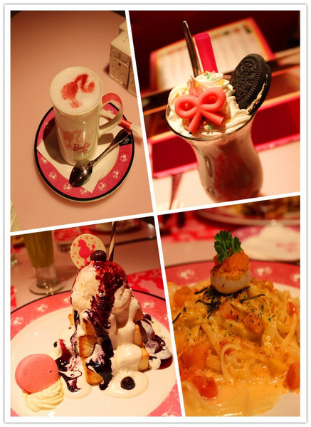 Barbie Cafe：[台北]來跟芭比約會吧~粉紅少女夢幻餐廳