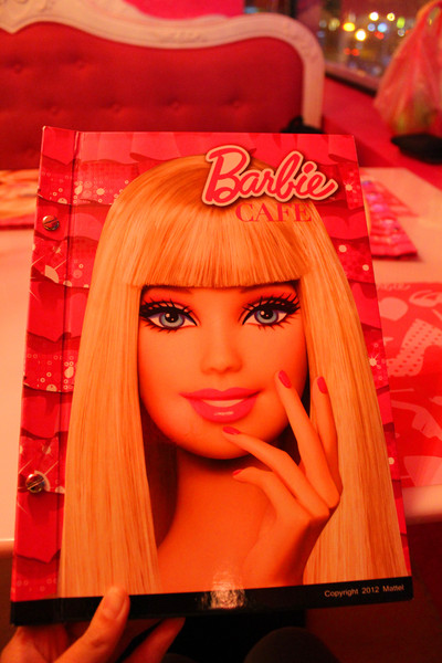 Barbie Cafe：[台北]來跟芭比約會吧~粉紅少女夢幻餐廳