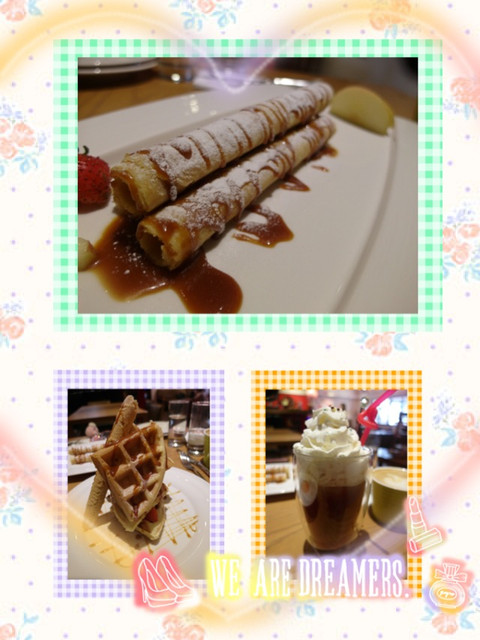 Love Café：【食記】oO。。台北　LOVE Café（美味的想念拍攝場地）　Blue Monday 就用甜吱吱有戀愛感的牛奶糖蛋捲，為大家解憂愁吧～牛奶糖蛋捲登場！！。o○。