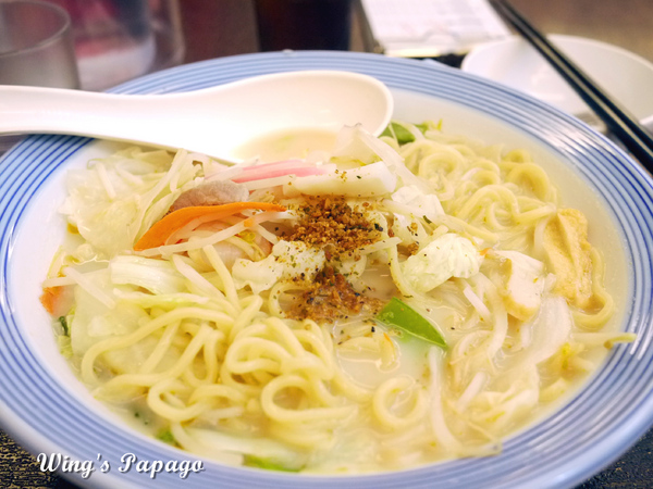 長崎Champon Ringer Hut強棒麵:野菜滿滿。長崎強棒麵Champon Ringer Hut