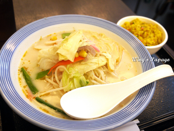 長崎Champon Ringer Hut強棒麵:野菜滿滿。長崎強棒麵Champon Ringer Hut