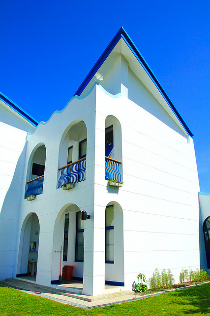 台東豐源國民小學：[遊記]【台東市】豐源國小。 最美的小學擁有地中海造景