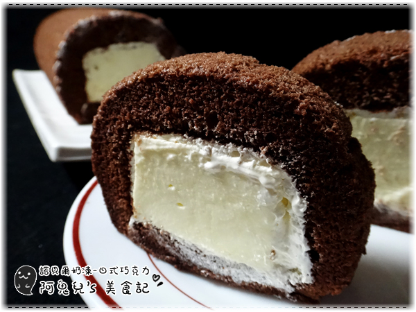 諾貝爾奶凍捲：∥網購美食∥諾貝爾奶凍．香草芋頭巧克力，期待已久沒失望