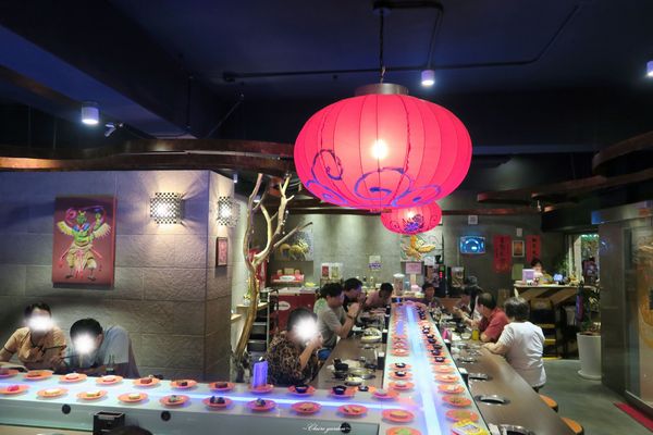 山海傳蔬食迴轉火鍋：台北 中山區 山海傳~蔬食X迴轉X中國神話風的特色火鍋店