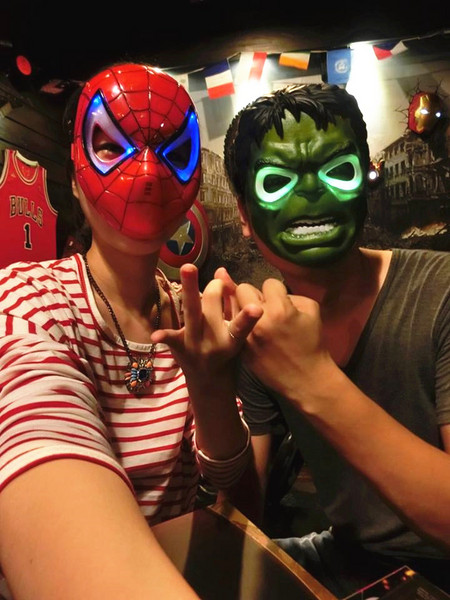 3mins美式餐廳(中美店)：【口碑券§第68彈】party time~復仇者英雄佔領台中!!美國隊長x鋼鐵人陪你一起大嗑漢堡@3mins美式餐廳