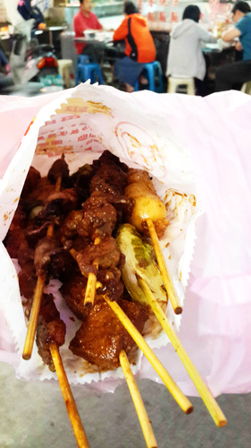 一級棒碳烤：【羽諾食記】景美夜市~一級棒碳烤