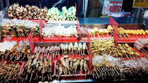 一級棒碳烤：【羽諾食記】景美夜市~一級棒碳烤