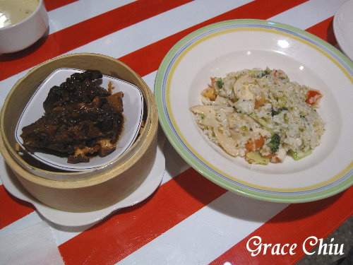 無錫排骨佐德國酸菜燉飯 午食年代蹦啾好吃 懷舊餐廳 台北懷舊餐廳 捷運中山站