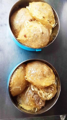 彰化肉圓：【羽諾食記】南機場夜市~大排長龍的彰化肉圓