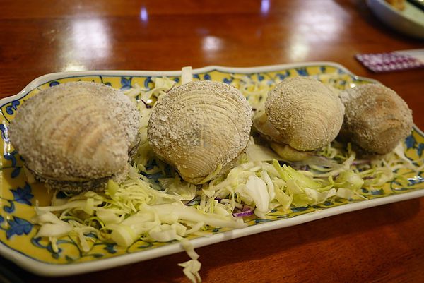 小六食堂-輕燒生干貝