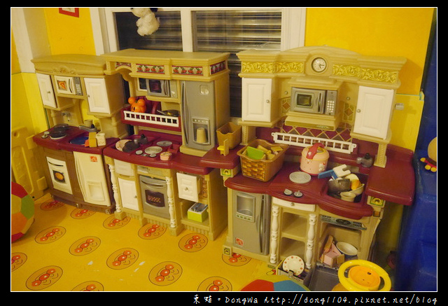 【台北食記】士林親子餐廳。伊莎貝拉風情館。兒童遊戲區