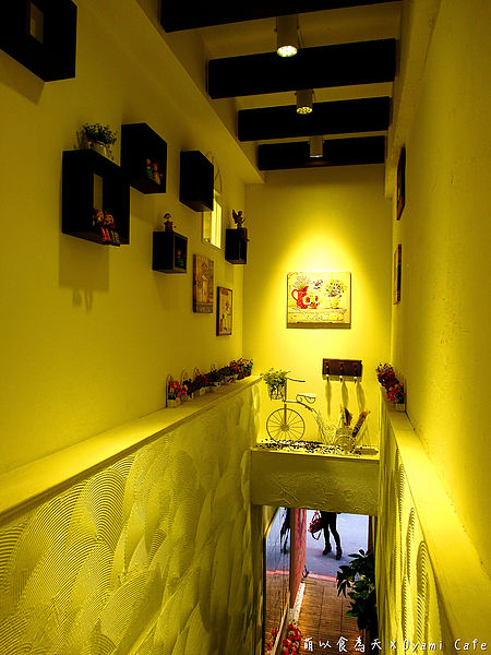 Oyami cafe：《試吃》巷弄中的Tiffany藍，女孩們尖叫吧！【Oyami Cafe】（西門町、鄉村風、咖啡、下午茶、甜點、義大利麵、捷運西門站）