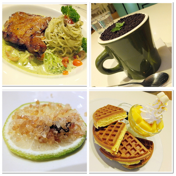 Oyami cafe：【Oyami cafe】 Mafia酸甜初體驗ღ超有料的海鮮燉飯ღ盆栽咖啡超好喝ღ