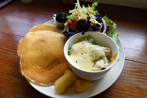 for Farm Burger‧田樂(小公園店)：(胖樺食記)台中必吃早餐”for Farm Burger田樂小公園店”。隱身民宅的優哉鄉村風(內含2016年完整菜單)