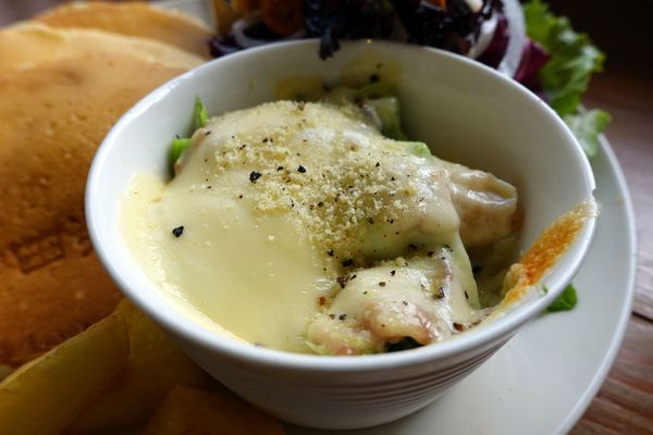 for Farm Burger‧田樂(小公園店)：(胖樺食記)台中必吃早餐”for Farm Burger田樂小公園店”。隱身民宅的優哉鄉村風(內含2016年完整菜單)