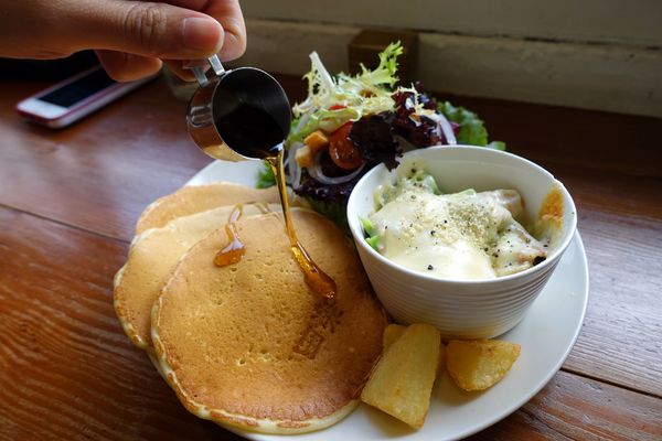 for Farm Burger‧田樂(小公園店)：(胖樺食記)台中必吃早餐”for Farm Burger田樂小公園店”。隱身民宅的優哉鄉村風(內含2016年完整菜單)