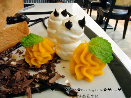 Dazzling Cafe Sunshine(3店):【食記】oO。台北 Dazzling Cafe Sunshine 白鬼鬼蜜糖吐司之不給蜜糖就搗蛋~。o○。