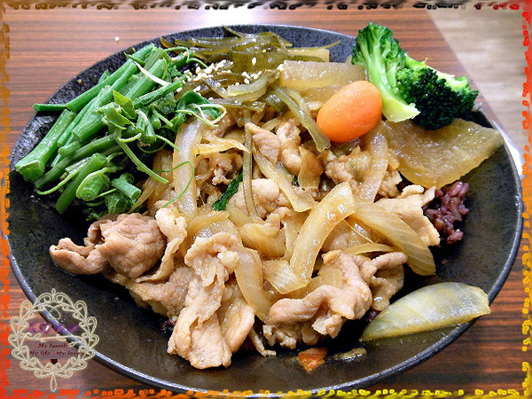 2013.05.29辣炒豬肉蓋飯