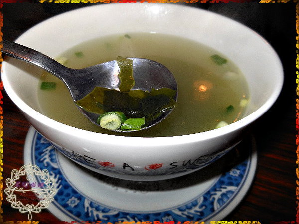 12海帶芽湯($25)