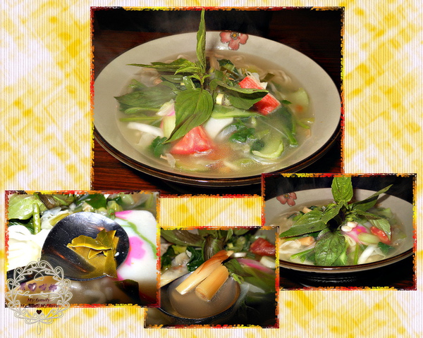 05檸檬香茅蔬菜湯麵($70)