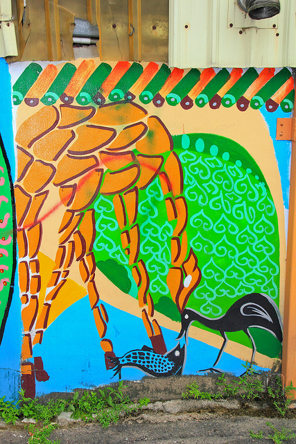 軟橋彩繪社區：[遊記]【新竹竹東】軟橋彩繪社區。充滿無限幻想好所在