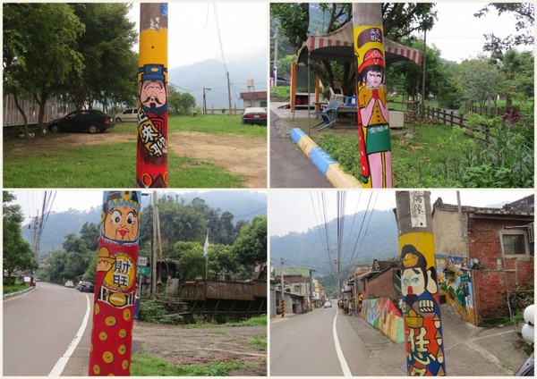 軟橋彩繪社區:簡樸中充滿歡樂塗鴨的【新竹竹東/軟橋彩繪社區】