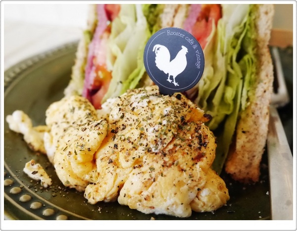 公雞咖啡 Rooster café & vintage：【中山區】公雞咖啡 Rooster café & vintage－咕咕咕咕午后來吃個羅賓三明治！