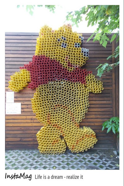 緞帶王織帶文化園區：【彰化景點】機器人金剛在彩帶王國囉~彰化鹿港緞帶王織帶文化園區