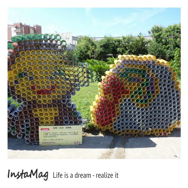 緞帶王織帶文化園區：【彰化景點】機器人金剛在彩帶王國囉~彰化鹿港緞帶王織帶文化園區