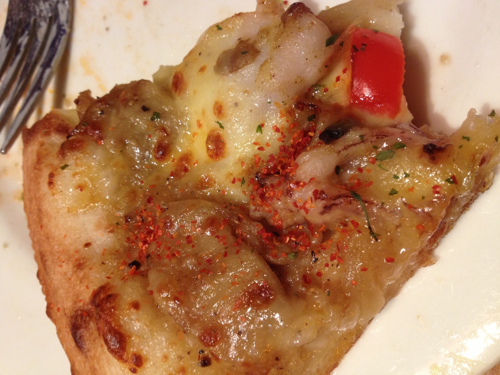 南法鮮魷蒜味比薩